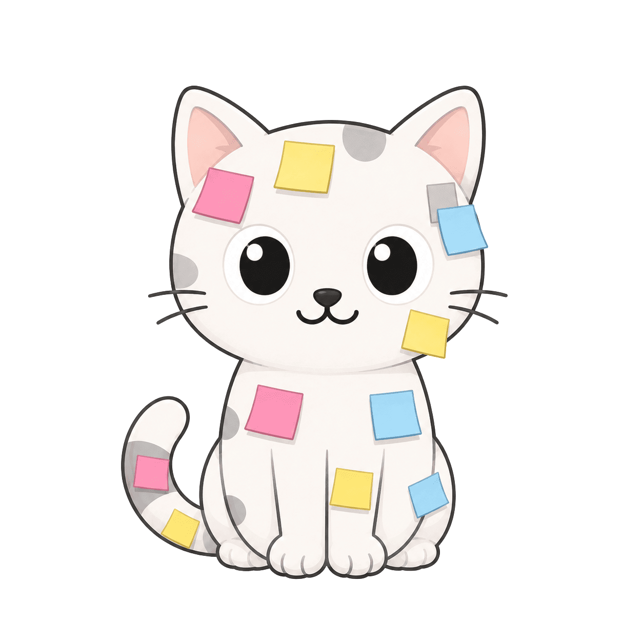 Gato Post-it